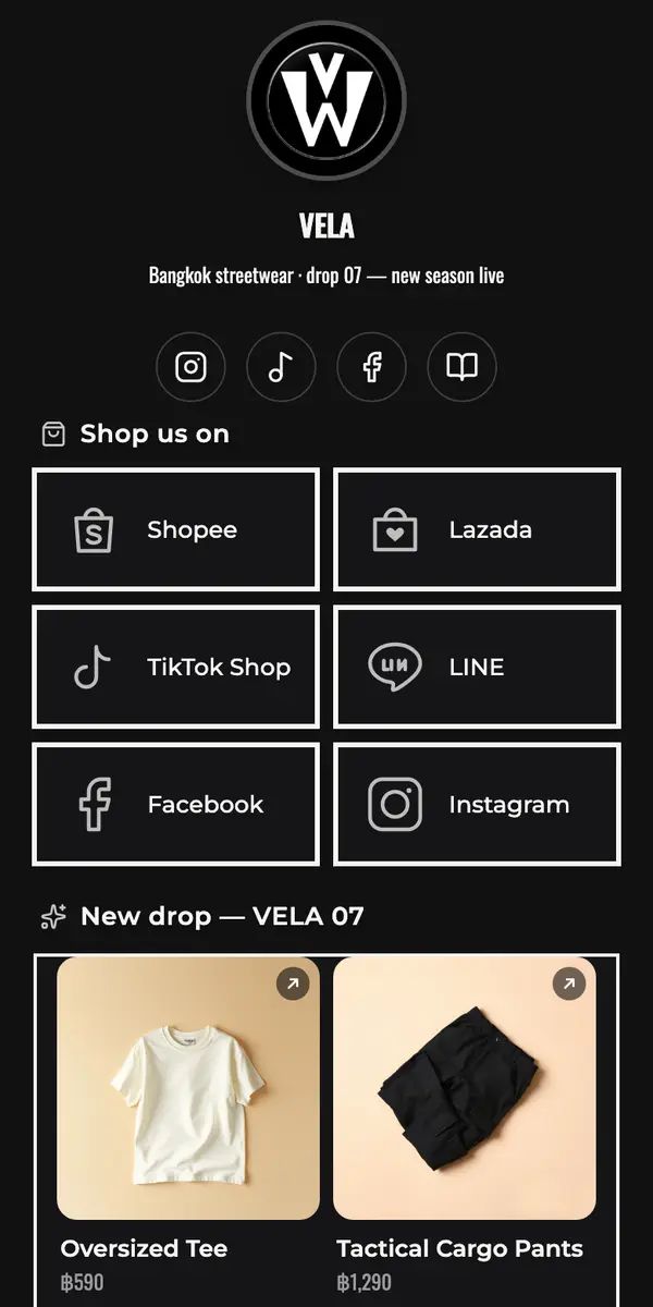 VELA Bangkok — live metawe page